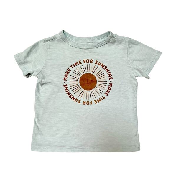 Little Co Make Time for Sunshine Graphic Tee Size 4T - Picture 1 of 5